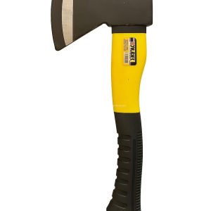 Busstier Fiber Saplı Balta Ergonomik Kaymaz Saplı Çelik Başlı Profesyonel Odun Kesme Balta Kamp ve Bahçe Kullanımı İçin Dayanıklı Darbe Emici Saplı Balta – MegTR