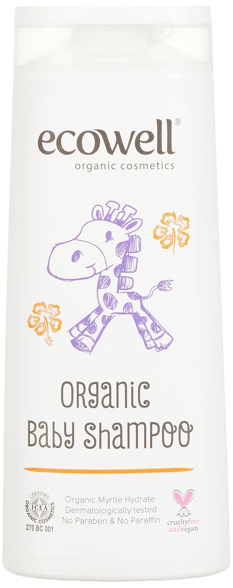 Ecowell Organik Bebek Şampuanı (1 x 300 mL) – MegTR