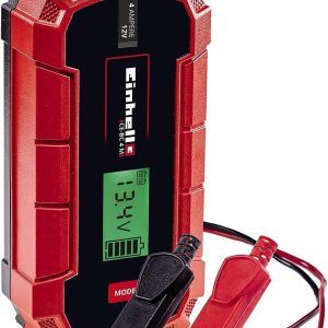 Einhell Akü Şarj Cihazı CE-BC 4 M (Mikro işlemci kontrollü akıllı şarj cihazı, çeşitli akü tipleri için, otomobil/motosiklet dahil, maks. 4 Amper şarj akımı) – 1002225 – MegTR