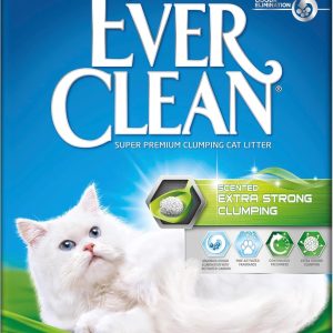 Ever Clean Extra Strong Kokulu Kedi Kumu, Ekstra Güçlü Topaklanma Formülü, 10 L – MegTR