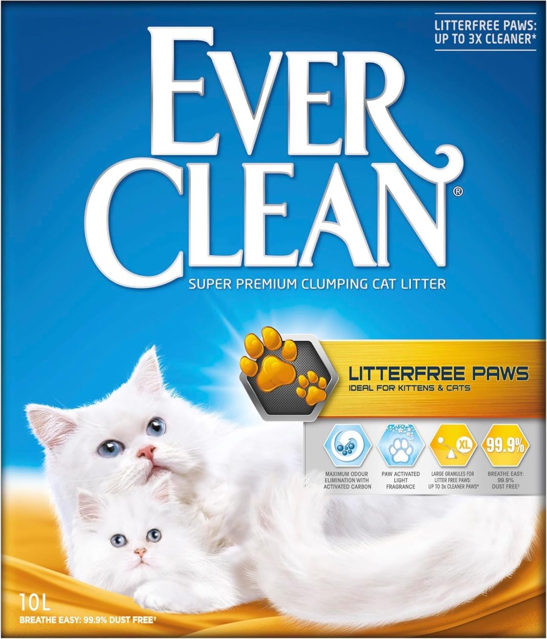 Ever Clean Litterfree Paws Esanslı Kedi Kumu Tozsuz Formül 10 Lt – MegTR