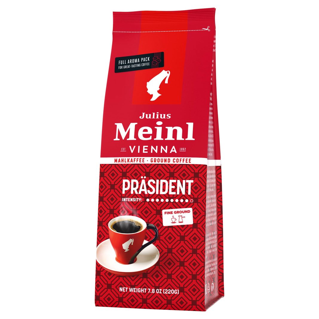 Julius Meinl Präsident Blend Öğütülmüş Filtre Kahve, Orta Kavrulmuş, Yumuşak İçim 220 g – MegTR