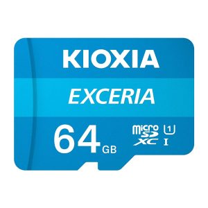 KIOXIA EXCERIA 64GB microSDXC Kart – UHS-I, R100MB/s okuma – MegTR