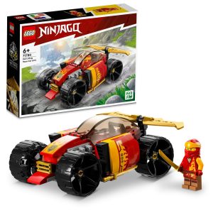 LEGO NINJAGO Kai’nin Ninja Yarış Arabası EVO 71780 – 6 Yaş ve Üzeri Kız ve Erkek Çocuklar için Yılbaşı Hediyesi Fikri, Oyuncak Araba ve Kai Minifigürü İçeren Yaratıcı Oyuncak Yapım Seti (94 Parça) – MegTR