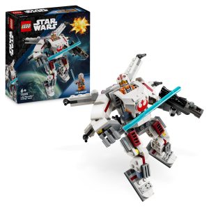 LEGO Star Wars Luke Skywalker X–Wing Robotu 75390 – 6 Yaş ve Üzeri Çocuklar için Hediye Fikri, Işın Kılıcı ve Blaster Silahıyla Birlikte Minifigür İçeren Yaratıcı Oyuncak Yapım Seti (195 Parça) – MegTR