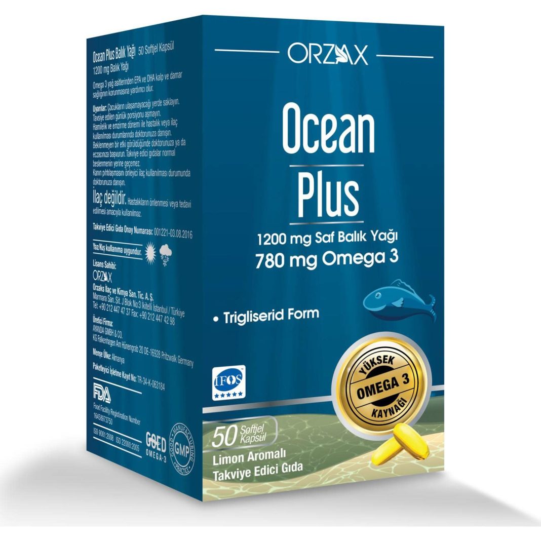 Ocean Plus 1200 mg 50 Softjel – MegTR