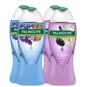 Palmolive Moments Lavanta Yağları ve Böğürtlen ile Nemlendirici Banyo ve Duş Jeli 500ml x 4 Adet – MegTR