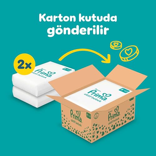 Prima Aktif Bebek, Bebek Bezi 4 Numara, 136 Adet Aylık Fırsat Paketi – MegTR
