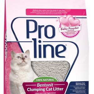 Proline Bebek Pudra Kokulu Bentonit Kedi Kumu 20 L – MegTR