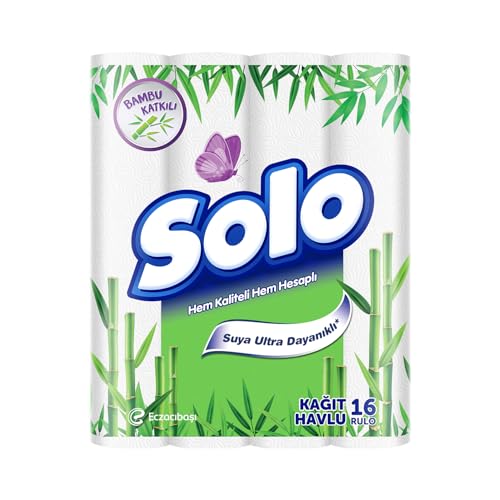 SOLO Bambu Katkılı Kağıt Havlu 16'lı – MegTR