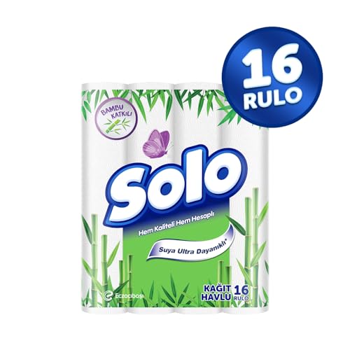 SOLO Bambu Katkılı Kağıt Havlu 16'lı – MegTR