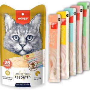 Wanpy Karışık Sıvı Kedi Ödülü 25×14 gr – MegTR