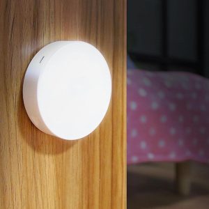 Amber LED Hareket Sensörlü Ledli Gece Lambası Şarj Edilebilir, Taşınabilir 4000k Günışığı (2 Adet) – MegTR