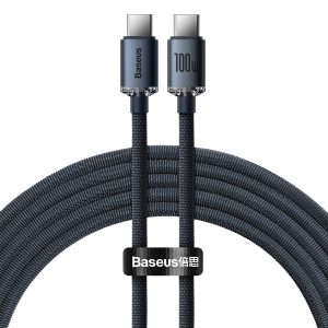 Baseus Crystal Shine 100W 200 cm Type-C Şarj Kablosu – MegTR