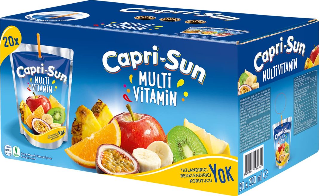 Caprisun Multi Vitamin Karışık Meyveli (200 ml x 20 Adet) – MegTR
