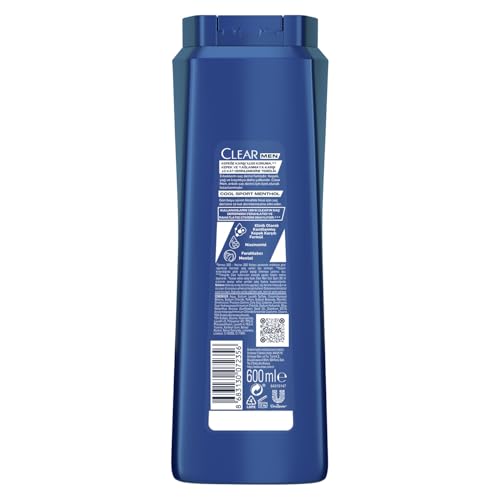 Clear Men Erkek Şampuan Cool Sport Menthol Kepeğe Karşı Etkili 600 ml – MegTR