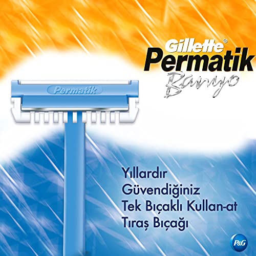 Gillette Permatik Banyo Kullan At Erkek Tıraş Bıçağı 10 Adet – MegTR