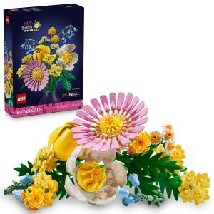 LEGO Botanicals Küçük Sarı Buket 10347-9 Yaş ve Üzeri Kız ve Erkek Çocuklar için Papatya, Şakayık ve Lale Dahil Yapay Çiçekler İçeren Yaratıcı Dekoratif Çiçek Buketi Yapım Seti (373 Parça) – MegTR