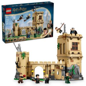 LEGO Harry Potter Hogwarts Şatosu: Uçuş Dersleri 76447 – 9 Yaş ve Üzeri Çocuklar ve Yetişkinler için Hediye Fikri, 6 Karakter Minifigürü İçeren Koleksiyonluk Yaratıcı Oyuncak Yapım Seti (651 Parça) – MegTR