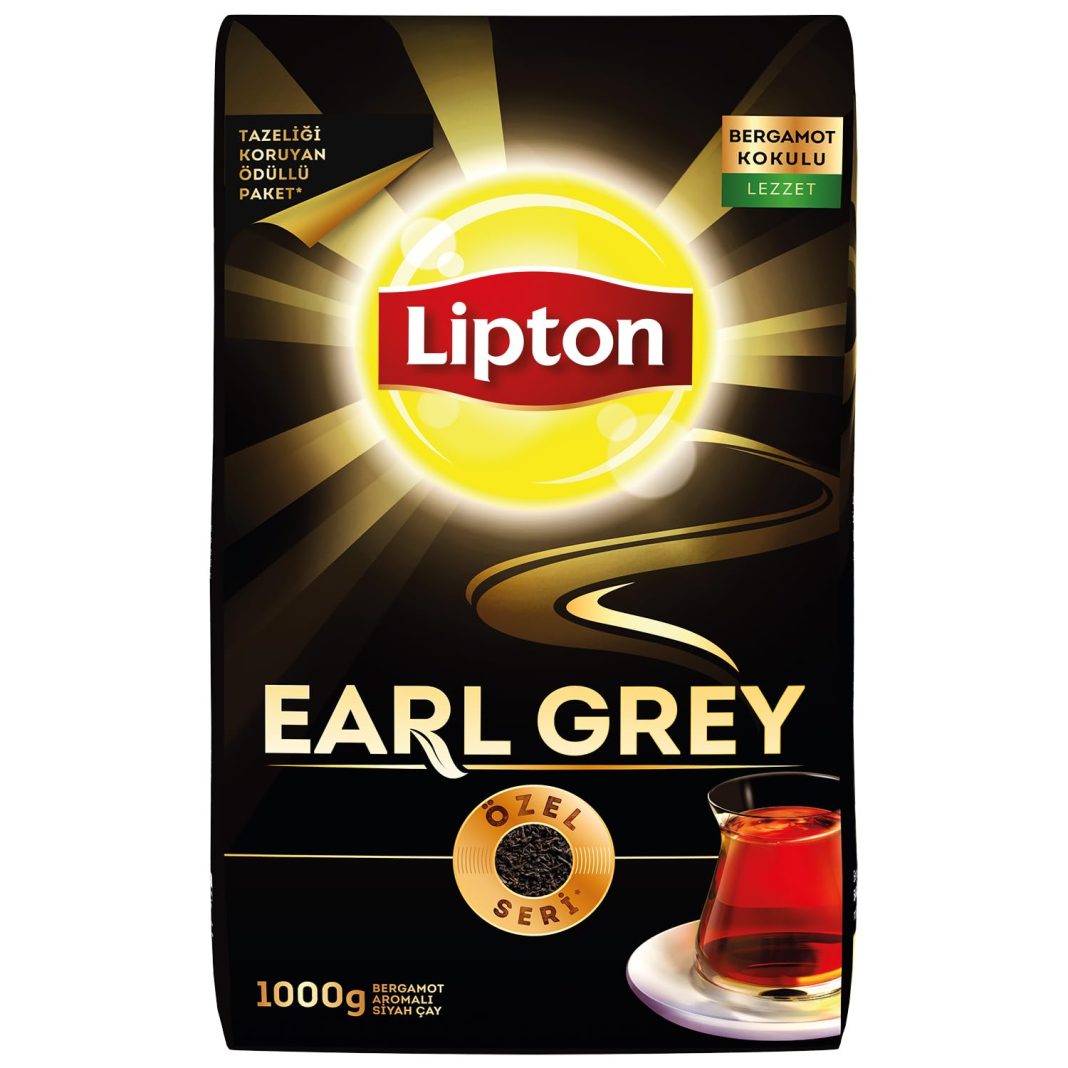 Lipton Earl Grey Dökme Bergamot Aromalı Siyah Çay Özel Seri 1000 GR – MegTR