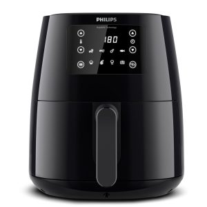 Philips Airfryer 3000 Serisi L – 4,1L, 13'ü 1 arada işlev, 7 ön ayarlı program,%90 daha az yağ, Rapid Air, HomeID tarif uygulaması, sıcak tutma, bulaşık makinesinde yıkanabilir (HD9243/90) – MegTR