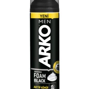 ARKO MEN Black Tıraş Köpüğü, 200 Mililitre – MegTR