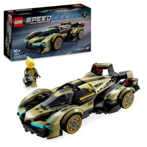 LEGO Speed Champions Lamborghini Lambo V12 Vision GT Süper Araba 76923 – 10 Yaş ve Üzeri Araç Tutkunları İçin Yaratıcı Oyuncak Yapım Seti (230 Parça) – MegTR