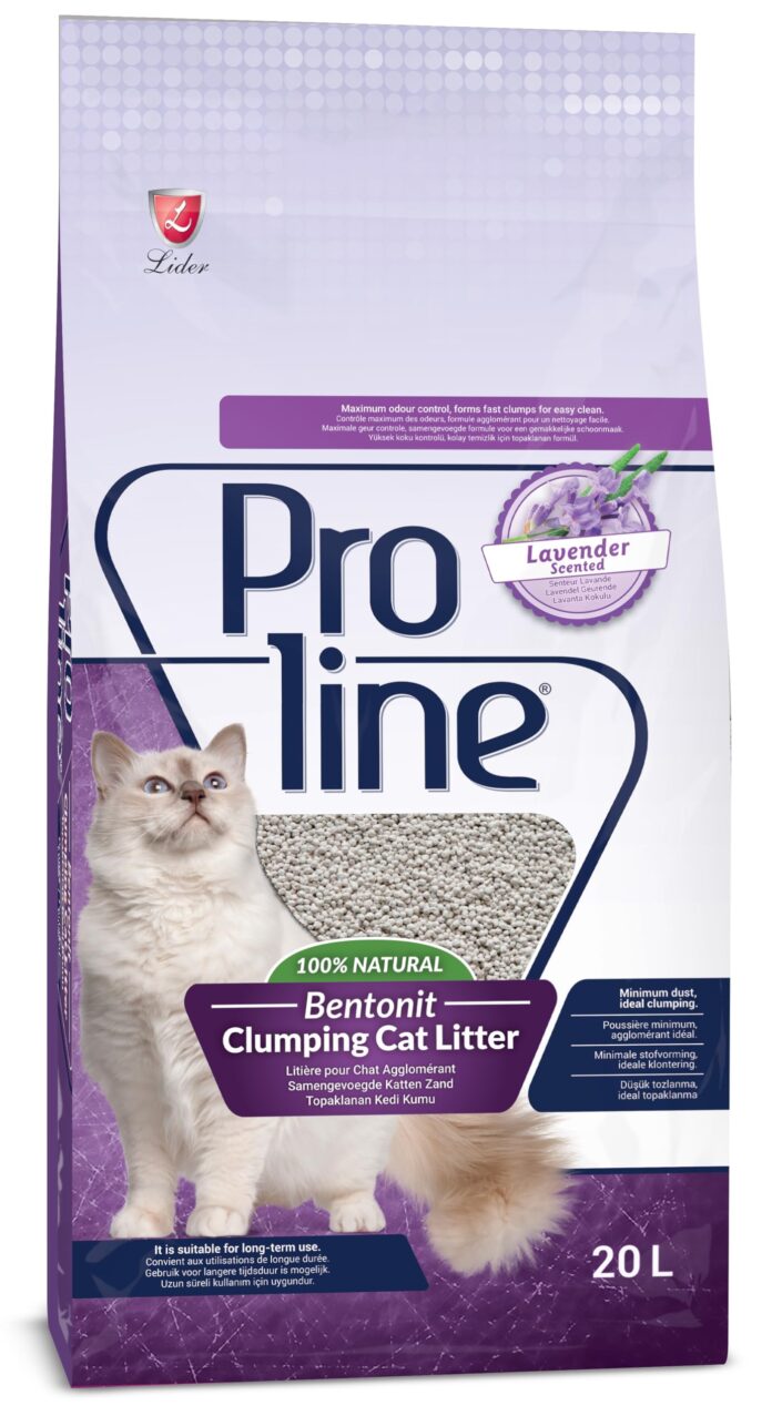 Proline Lavanta Kokulu Bentonit Kedi Kumu 20 L – MegTR