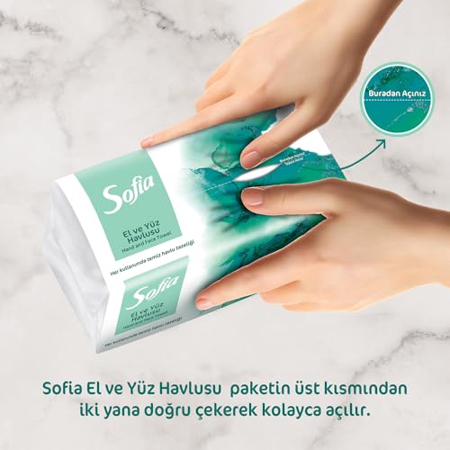 Sofia El ve Yüz Havlusu 100'lü – MegTR