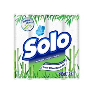 SOLO Bambu Katkılı Tuvalet Kağıdı 32'li – MegTR