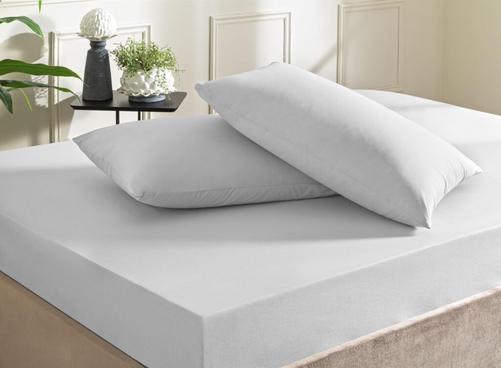 Taç Color Dreams Ranforce Queen Size Fitted Çarşaf Seti Gri – MegTR