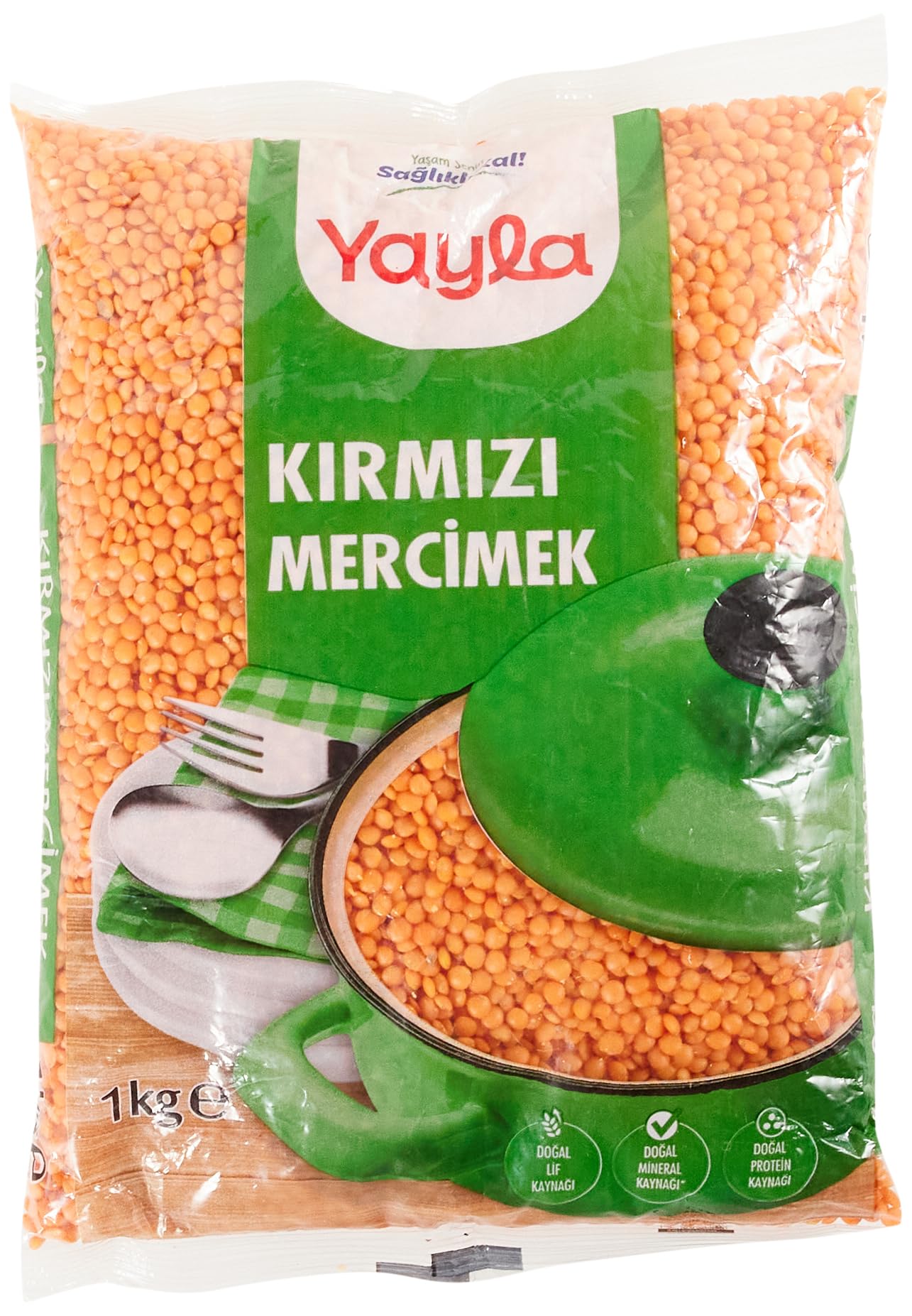 yayla Kırmızı Mercimek, 1 kg – MegTR