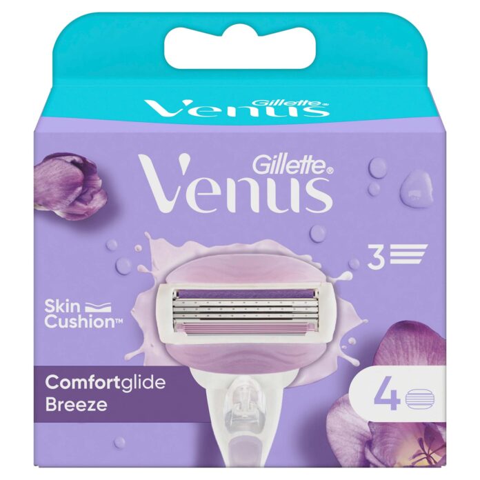 Gillette Venus Breeze Yedek Kadın Tıraş Bıçağı 4'lü – MegTR