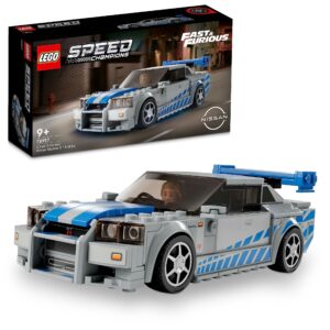 LEGO Speed Champions Daha Hızlı Daha Öfkeli Nissan Skyline GT-R (R34) 76917 (319 Parça) – MegTR