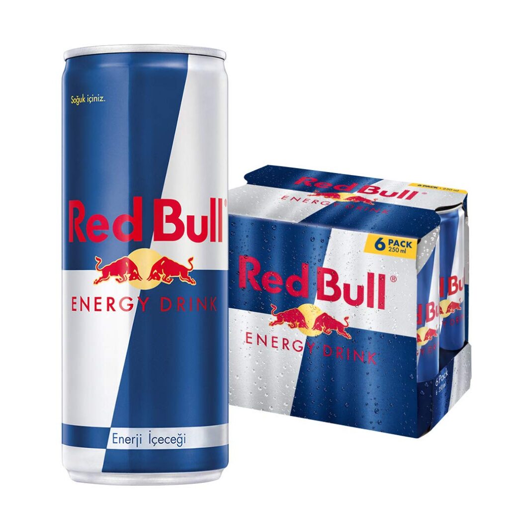 Red Bull Enerji İçeceği 250 ml (1 Paket, 250 ml x 6 Adet) – MegTR