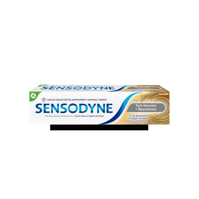 Sensodyne Tam Koruma ve Beyazlatıcı Diş Macunu 50 ml – MegTR