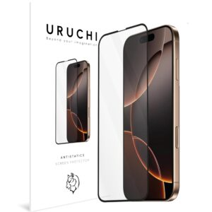URUCHI iPhone 17e / 16e Anti-Statik Ekran Koruyucu, HD Tam Kapsamlı Ekran Kapağı Cam Filmi – MegTR