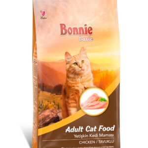 Bonnie Basic Yetişkin Tavuklu Kedi Maması 10 Kg – MegTR