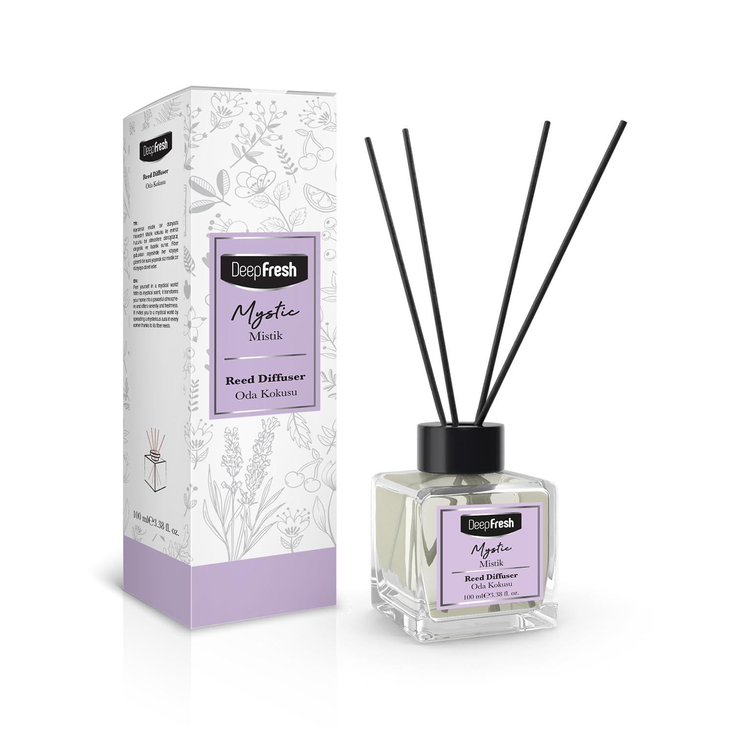 Deep Fresh Çubuklu Oda Kokusu 100 ml (Mistik) – MegTR