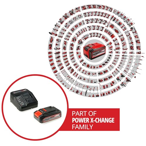 Orijinal Einhell 18 V 2.5 Ah PXC Başlangıç Kiti (Akü & Şarj Cihazı, 18 V, Maks. Güç 720 W, Tüm PXC cihazları için, akü yönetim sistemi, 3'lü LED gösterge) – 4512097 – MegTR