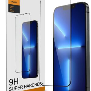 URUCHI iPhone 17e / 16e / 14/13 Pro / 13 (6.1") Anti-Statik Ekran Koruyucu, HD Tam Kapsamlı Ekran Kapağı Cam Filmi – MegTR