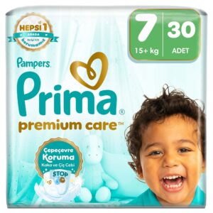 Prima Bebek Bezi Premium Care 7 Numara 30 Adet Ekonomik Paket – MegTR