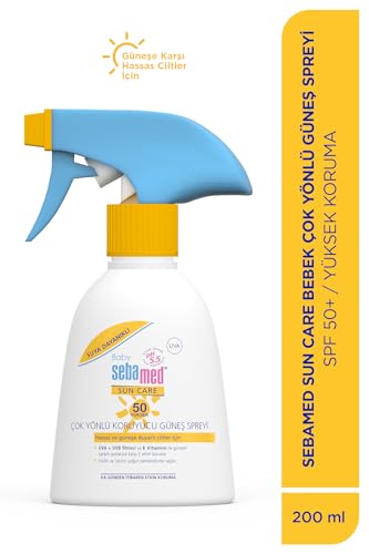 Sebamed Baby SPF 50+%98 UVA Korumalı UVB Filtreli Çok Yönlü Koruyucu Çocuk Güneş Spreyi 200 ml – MegTR
