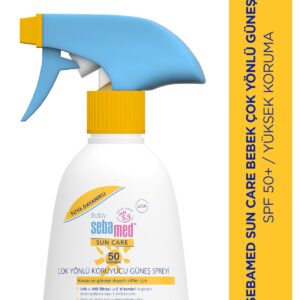 Sebamed Baby SPF 50+%98 UVA Korumalı UVB Filtreli Çok Yönlü Koruyucu Çocuk Güneş Spreyi 200 ml – MegTR