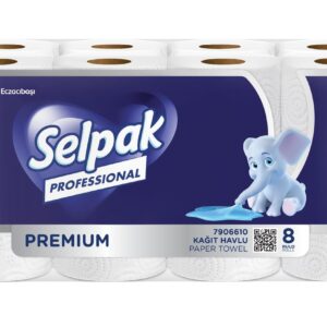 Selpak Professional Premium Havlu Kağıt, 8 Rulo – MegTR