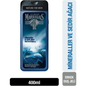 le petit marseillais duş jeli men serisi mineral ve sedir ağacı (400 ml) – MegTR