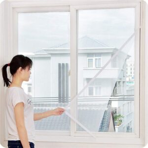 Orret Home Tül Pencere Sinekliği,Cırtlı Cam Ve Pimapen İçin Böcek Ve Sinek Engelleyici Tül Sineklik (70×125 Cm) – MegTR