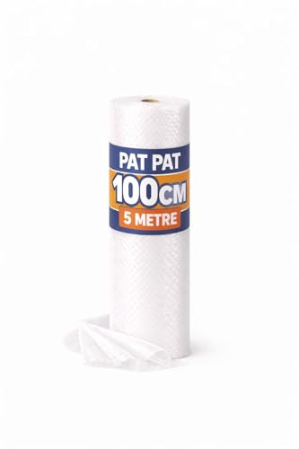 Pink & Blue Home – Pat Pat, Balonlu Naylon, Ambalaj Malzemesi (Taşınma, Taşıma, Paketleme) – 100cm x 5m – MegTR