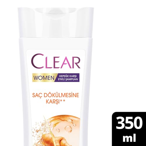 Clear Women Saç Dökülmesine Karşı Zencefil Özü Kepeğe Karşı Etkili Şampuan 350 ml – MegTR