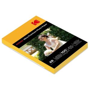 Kodak RGP4RRC-260-10X15 Inkjet Fotoğraf Kağıdı, 100 Adet, Mürekkepli Yazıcı Uyumlu – MegTR